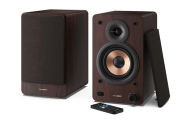 Sharp BOOKSHELF SPEAKERS głośnik 2-drożny Brązowy