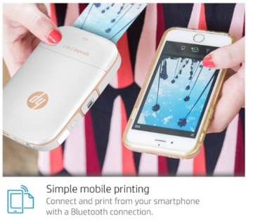 ПОРТАТИВНЫЙ ФОТОПРИНТЕР HP SPROCKET 2FB96A ДЛЯ ПРАЗДНИКОВ ЛУЧШЕ, ЧЕМ INSTAX