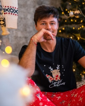 МУЖСКАЯ РОЖДЕСТВЕНСКАЯ ПИЖАМА SENSIS RUDOLFO [L]