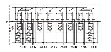 РАСПРЕДЕЛИТЕЛЬ SD8 J0P.D.D.D.D.J0P Z1,2,8 ГИДРОЛИДЕР