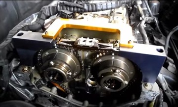 BLOKADA WAŁKÓW ROZRZĄDU MERCEDES M271 1.8 BENZYNA ŁAŃCUCH