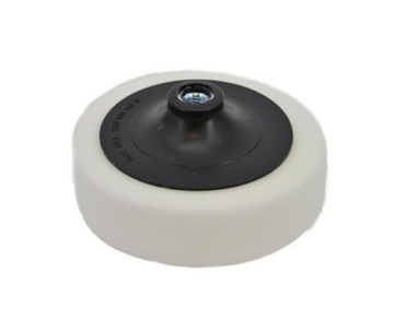 ПОЛИРОВАЛЬНЫЙ ДИСК 125 мм, БЕЛАЯ ЖЕСТКАЯ ГУБКА M14