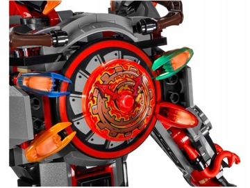 Совместим с Ninjago Time Serpent 70626.