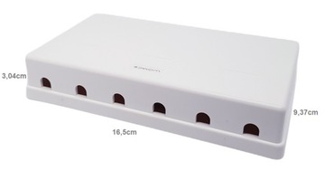 Шкаф-панель 6 портов, кат. 6 UTP, F, SC/APC
