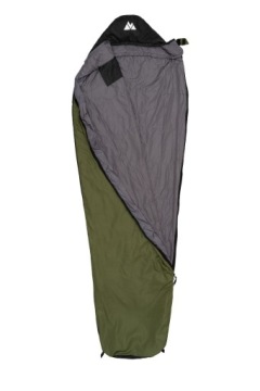 Спальный мешок Volven Superlight I, оливковый, правый