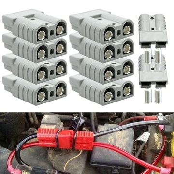 50 A, 600 V PRZYŁĄCZE AKUMULATORA, 10 SZTUK PRZYŁĄCZE AKUMULATORA DO AUTO