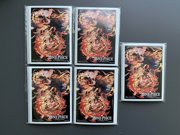 5x One Piece Limited Promotion Sleeves (Ace, Sabo, Luffy) (50 Sleeves)
