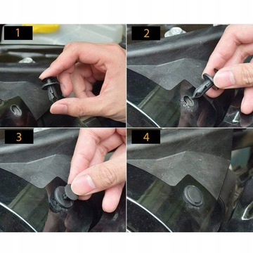 НАБОР ИЗ 665 УНИВЕРСАЛЬНЫХ ШПИЛЬКОВ И ЗАЖИМОВ ДЛЯ ОБИВКИ АВТОМОБИЛЯ