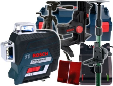 LASER GLL 3-80 C BOSCH L-BOXX STATYW UCHWYT TYCZKA