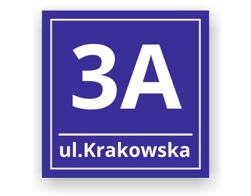 НОМЕР ДОМА 15x15см АДРЕСНАЯ ТАБЛИЧКА Маленькая | УЗОРЫ | + лента 3 м.