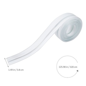 ЗАЩИТНАЯ ЛЕНТА ДЛЯ САМОКЛЕЯЩИХСЯ НАКЛЕЙКИ, ОТДЕЛКИ ВАННЫ, ВОДОПРОВОДА, ПРОКЛАДКИ ПВХ