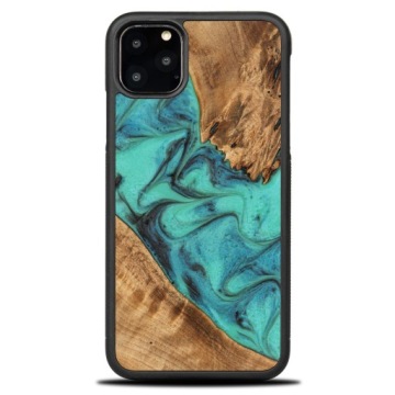 Pouzdro Bewood Unique pro iPhone 11 Pro Max tyrkysové