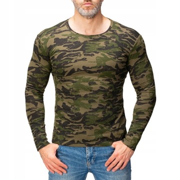 2099 roz. M MĘSKA BLUZKA LONGSLEEVE DŁUGI RĘKAW