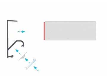 Q18 ЧЕРНЫЙ АЛЮМИНИЕВЫЙ ПРОФИЛЬ 2М ДЛЯ СВЕТОДИОДНЫХ ЛЕНТ