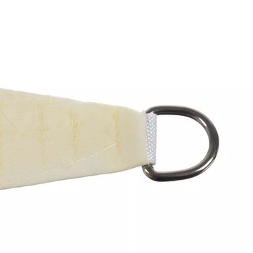 САДОВЫЙ СОЛНЦЕ ПАРУС 3х4м ПРЯМОУГОЛЬНЫЙ БЕЖЕВЫЙ Водонепроницаемый КРЫШКА