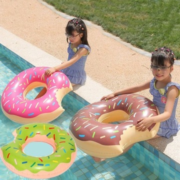 НАДУВНОЕ КОЛЕСО ДЛЯ ПЛАВАНИЯ ПОПОНЧИК ЦВЕТНОЙ МАТРАС ПОНЧИК ДЛЯ ДЕТЕЙ