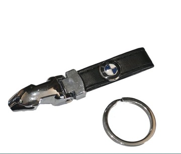 BRELOK DO KLUCZY BMW BRELOCZEK SKÓRA PREZENT