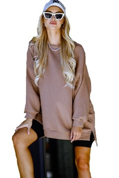 Bluza mucha oversize cappuccino Me Gusta