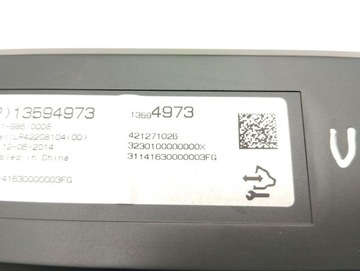 CHEVROLET CORVETTE C7 2015 JINÉ JEDNOTKA / MODUL ŘÍZENÍ