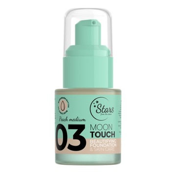 Звезды со звезд MOON TOUCH FLUID #03 PEACH MEDIUM Ухаживающая тональная основа