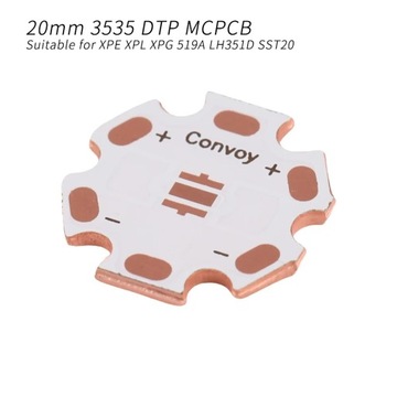 LED Cree XP-L V6 3C 4750-5000K Noctigon miedź