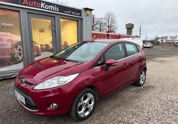 Ford Fiesta VII Hatchback 5d 1.25 Duratec 82KM 2011 Ford Fiesta 1.2 Benzyna 82KM