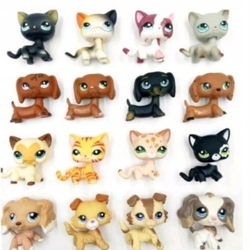 FIGURKI LPS CAT PET SHOP ZESTAW 4 SZT