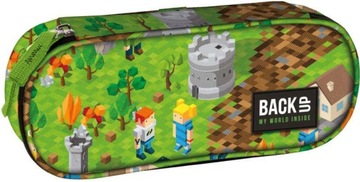PIÓRNIK SASZETKA SZTYWNA TUBA GAME LEVEL PIXEL GRA MINECRAFT DERFORM