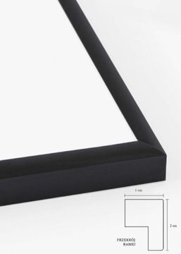 СВЕТОДИОДНОЕ ЗЕРКАЛО В ЧЁРНОЙ АЛЮМИНИЕВОЙ РАМКЕ, MATT LOFT, ЧЕРНАЯ РАМКА LOFT 40x60