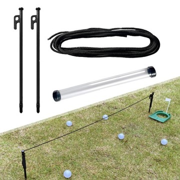 Качели для выравнивания клюшек для гольфа черного цвета