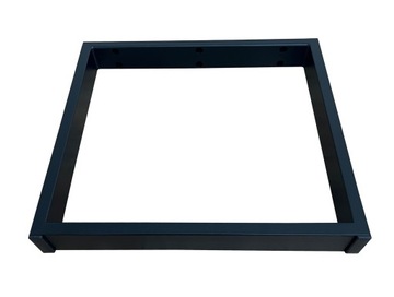 2 МЕТАЛЛИЧЕСКИЕ НОЖКИ ДЛЯ СТОЛИКА 48x43см профиль LOFT INDUSTRIAL 6x2см