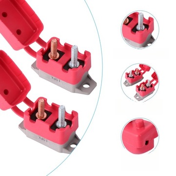 ВИНТЫ-ПРЕДОХРАНИТЕЛИ ANL АВТОМАТИЧЕСКИЙ СБРОС НА РАЗМЫКАНИЕ ЦЕПИ АВТОНОМНЫЙ ДВУХГОЛОВКА 2 ШТ.