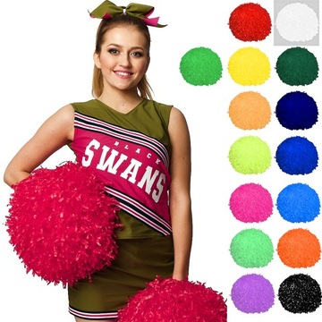 Pompon dla cheerleaderek Pompon MIX Etizen r. M AEROBIK DO TAŃCA