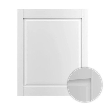 Drzwi kasetonowe białe 49,4 x 60,6 Produkt Polski