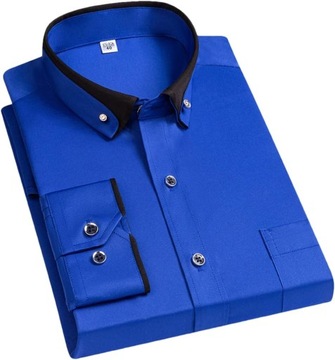 Koszula Męska Elegancka Wizytowa do garnituru KOSZULA Casual SLIM FIT