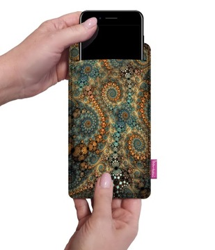 Etui na smartfon BERTONI z filcu Hypnotic