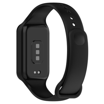 РЕМЕНЬ ДЛЯ XIAOMI REDMI SMART BAND 2 / MI BAND 8 ACTIVE — ЧЕРНЫЙ