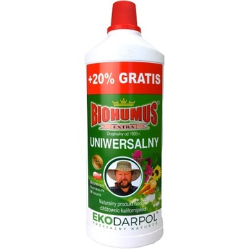BIOHUMUS EXTRA DO POMIDORÓW I PAPRYKI 1L