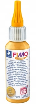 FIMO LIQUID żel, MODELINA W PŁYNIE 50ml złoty
