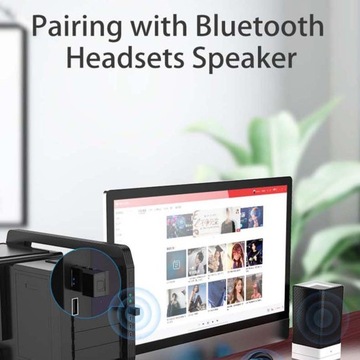 USB-адаптер передатчика Bluetooth 5.0 Dual Link