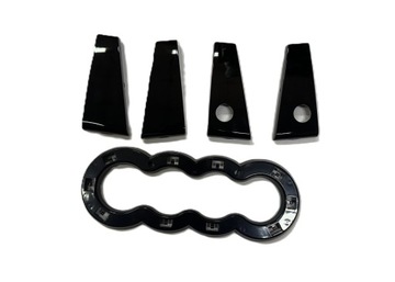 AUDI A4 B7 2004-2007 MASKA MŘÍŽKA ČERNÁ LESK TUNING