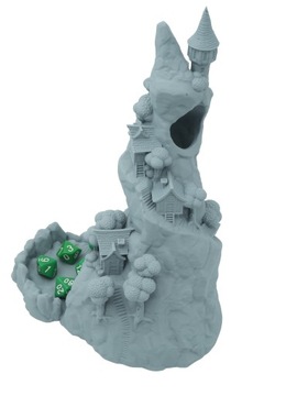 Башня для игры в кости в горном поселении - Башня для игры в кости Светло-серый