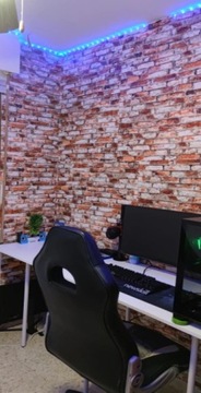 Самоклеящиеся обои под кирпич, 3D панели BR7