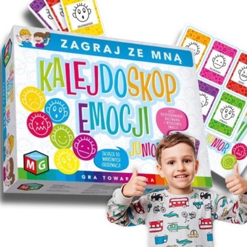 KALEJDOSKOP EMOCJI JUNIOR - GRA EDUKACYJNA Multigra