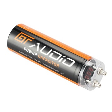 КОНДЕНСАТОР Автомобильная аудиосистема Bassface GT-C2 2F до 1000 Вт RMS ЖК-ДИСПЛЕЙ