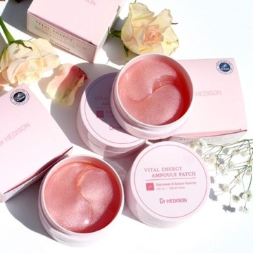 Dr.HEDISON омолаживающие и осветляющие гидрогелевые патчи для глаз 60 шт.