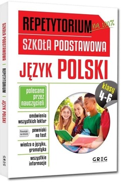 Repetytorium SP Język polski kl.4-6 GREG 2023