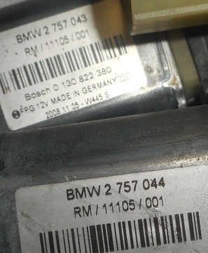 MINI COOPER R55 R56 MOTOREK LEVÝ I PRAVÝ PŘEDNÍ 2757044 2757043
