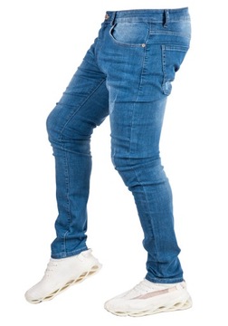 Spodnie męskie JEANSOWE niebieskie CLUMSY r.33