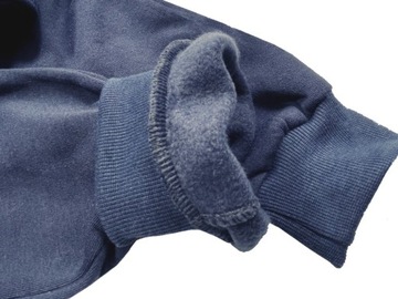 CIEPŁE dresy RESET r 10 - 128 cm GRANAT